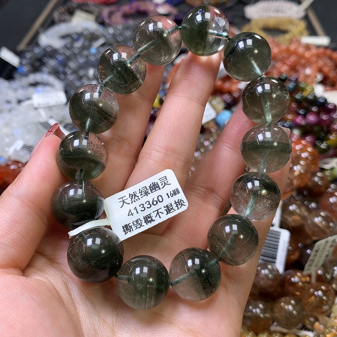 水晶手链未镶嵌，