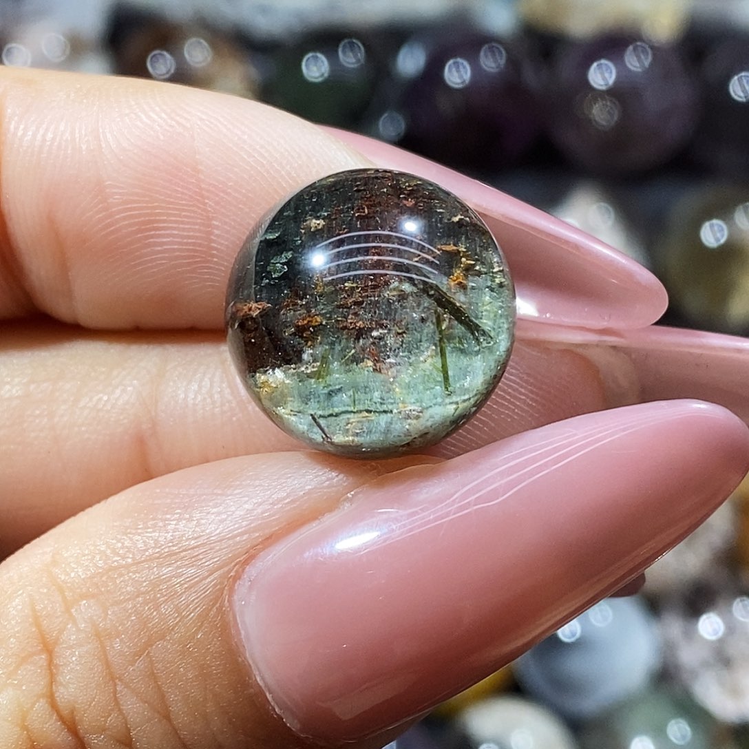 珠宝半成品水晶未镶嵌