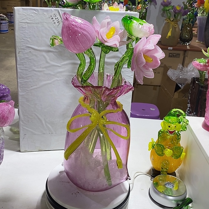 5只花加瓶高45厘米左右
