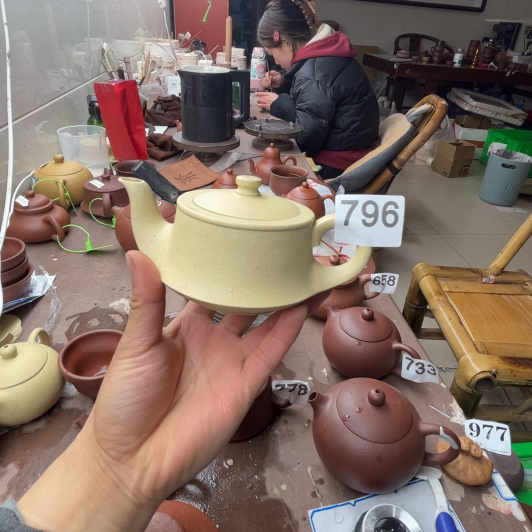 紫砂茶壶本绿一帆风顺240左右