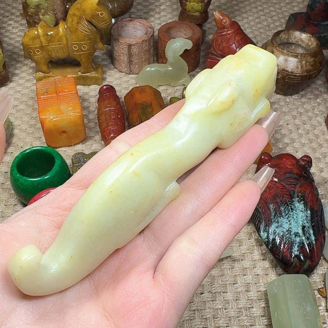 白玉菩提吊坠挂件