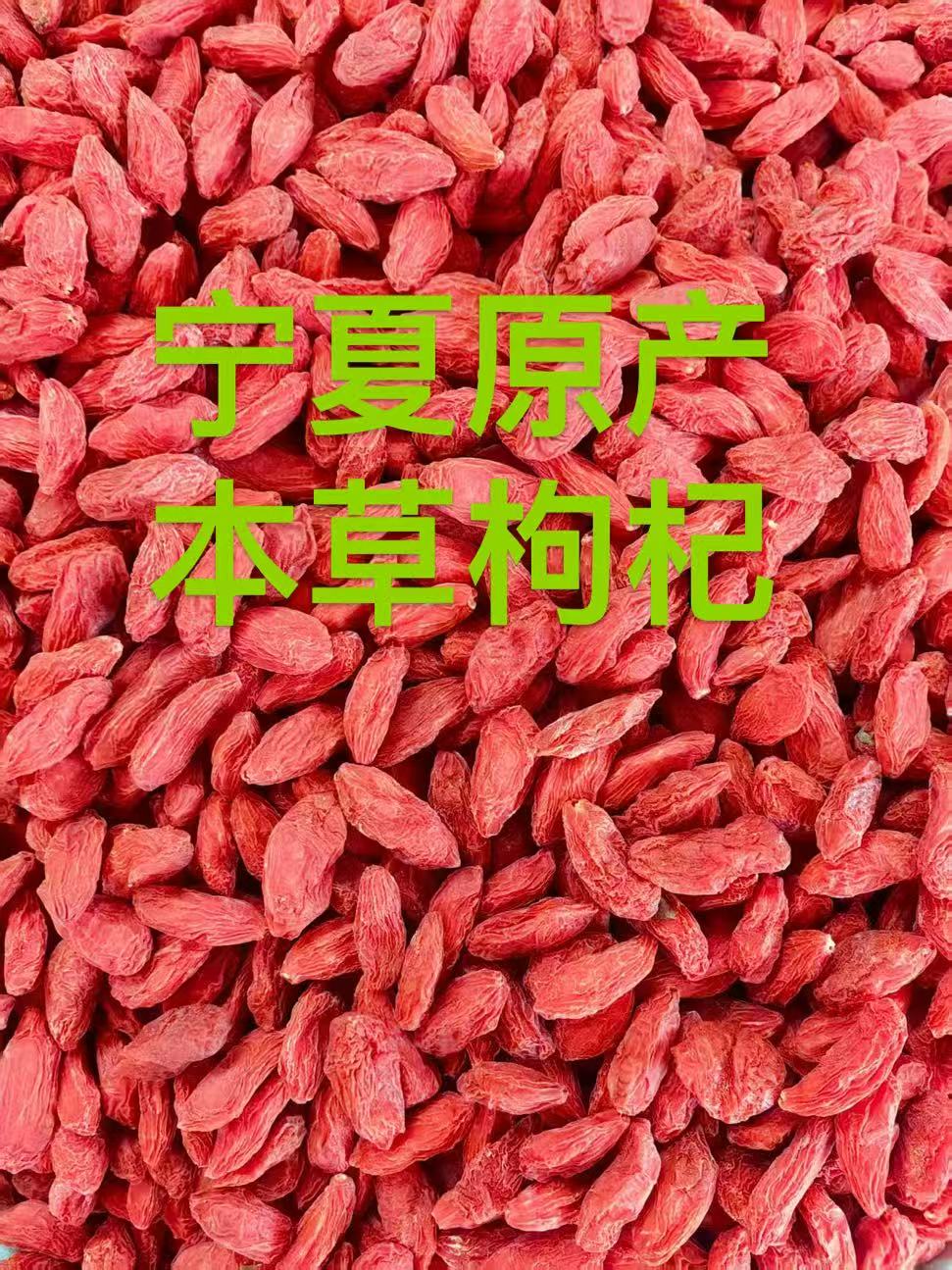红枸杞宁夏中宁头茬免洗大颗粒红枸杞滋补泡水佳品