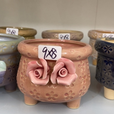 【闪购商品】红陶粗陶花瓶