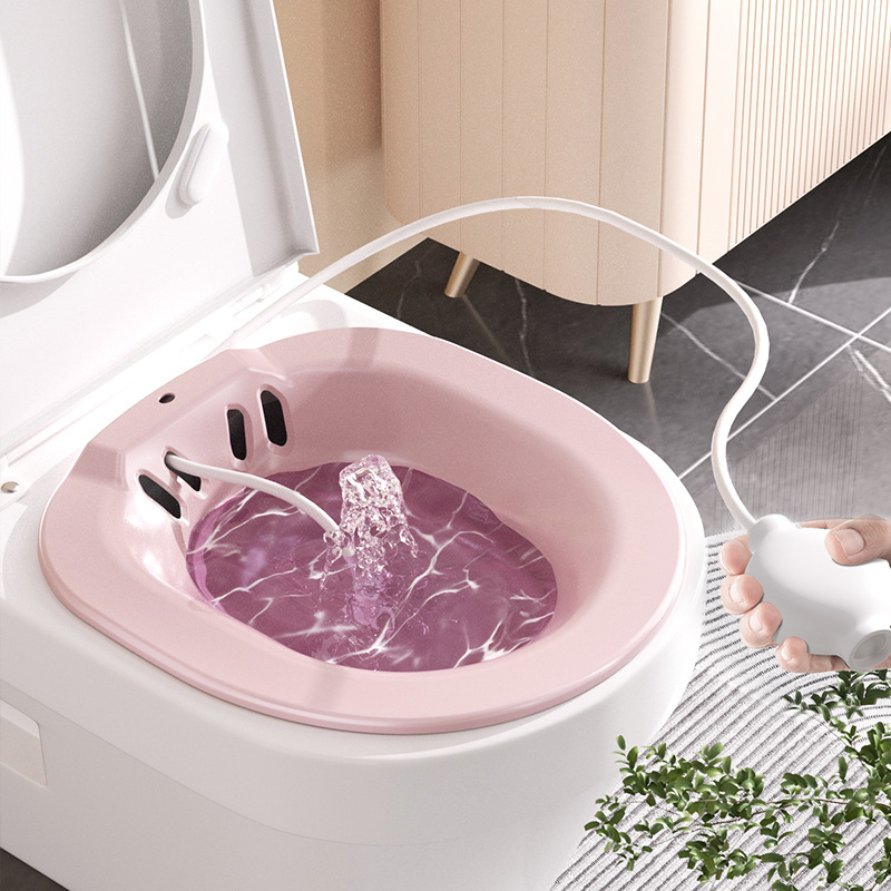 坐浴盆新款孕妇女士用泡药熏洗耐高温开水马桶盆药浴月子护理盆