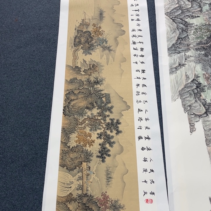 国画宣纸纯手绘字画