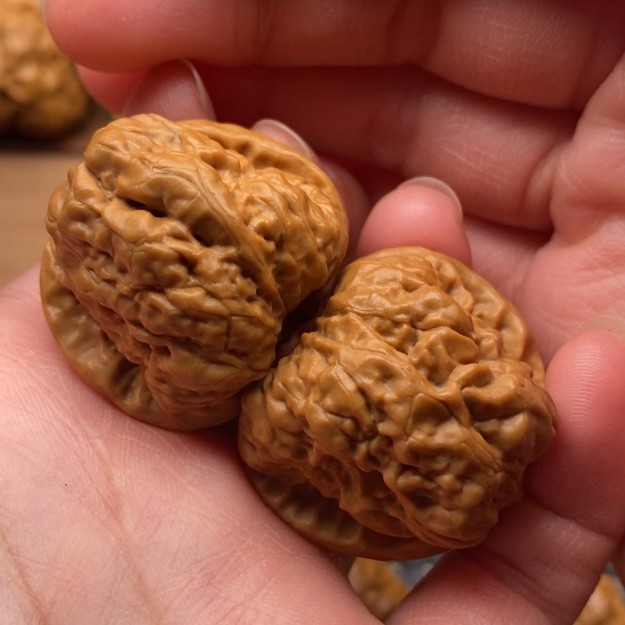 【闪购商品】文玩核桃把件边34左右