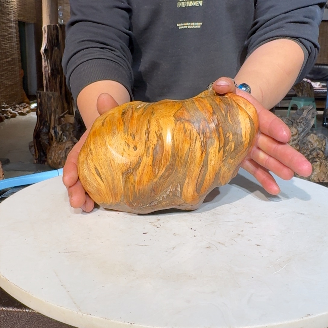 朗***空琥珀木北沉香琥珀木摆件定向链接67