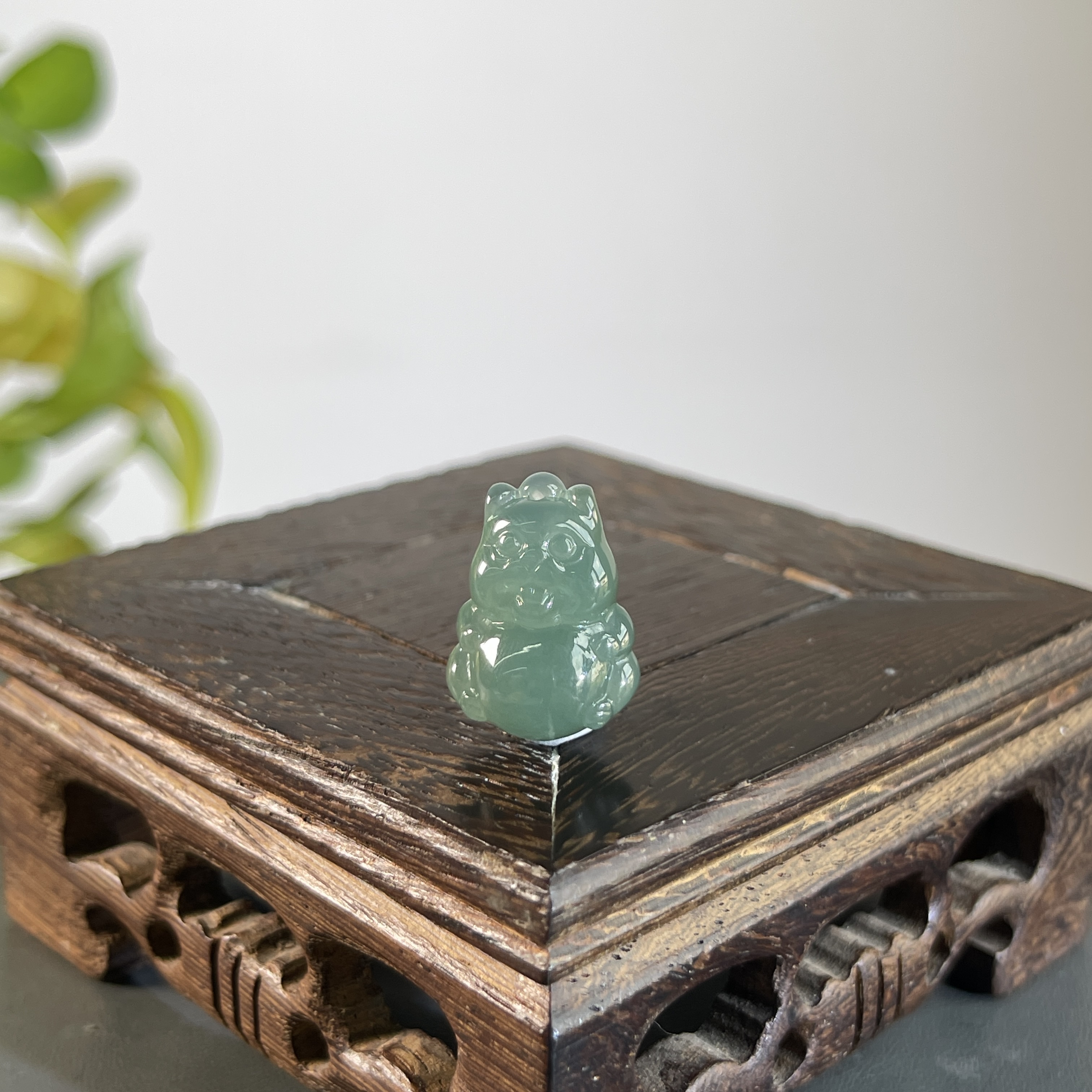 JGA30-45  天然缅甸A货翡翠  吸金兽