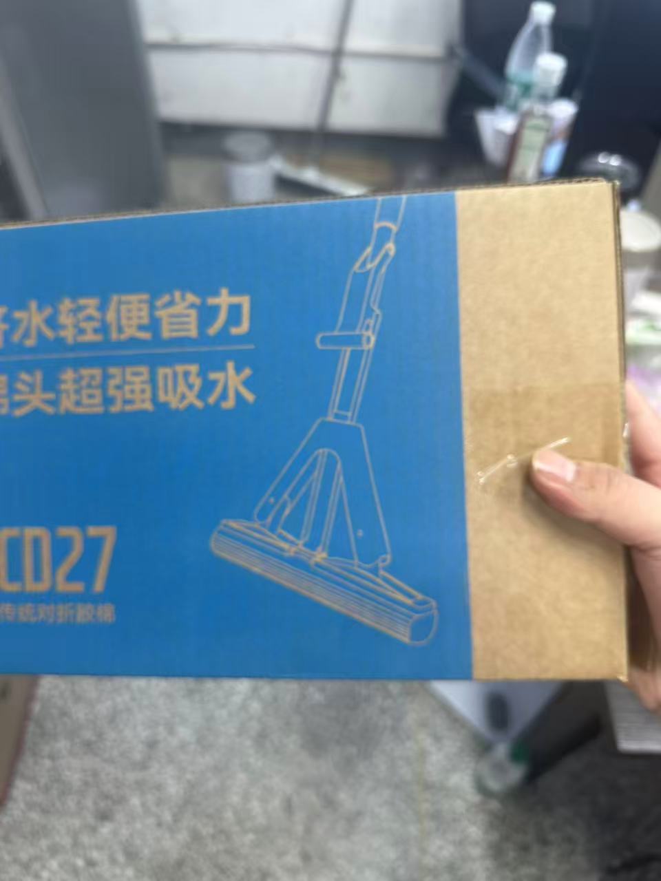 轻便省力超强吸水拖把