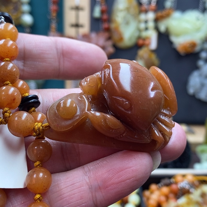 【闪购商品】蛇纹石玉吊坠未镶嵌