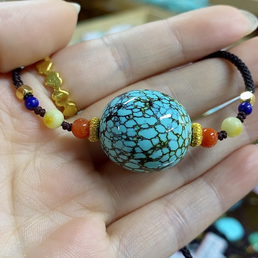 未镶嵌绿松石珠宝奇石