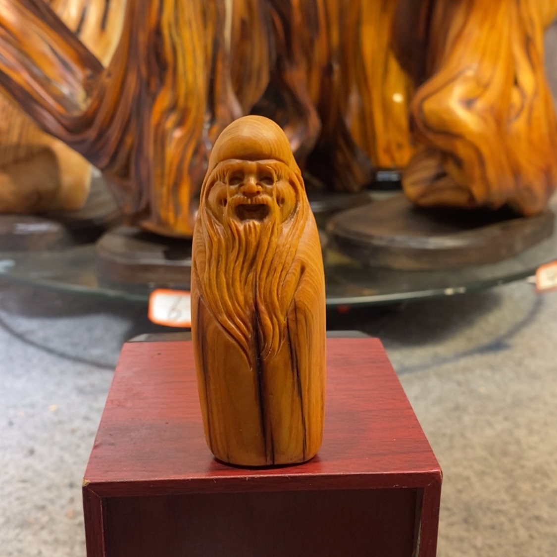 【闪购商品】柏木（崖柏）根雕木雕工艺品摆件家居买十送一手把件