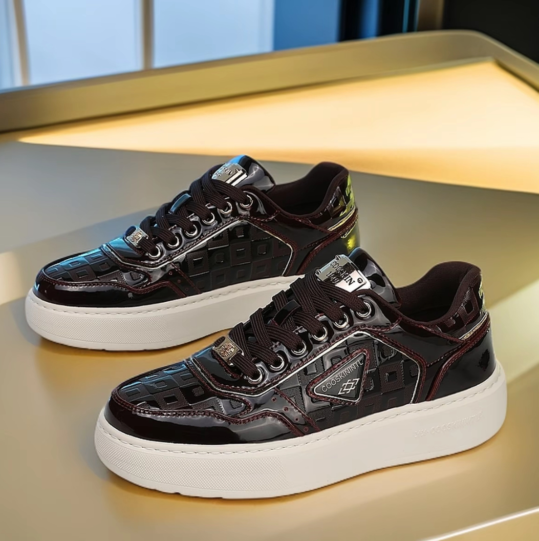 GUCL安可拉红--早秋新款时尚百搭潮流男士板鞋KQ6751