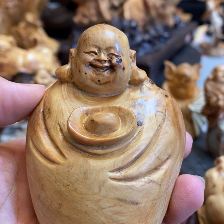 柏木工艺品摆件制作