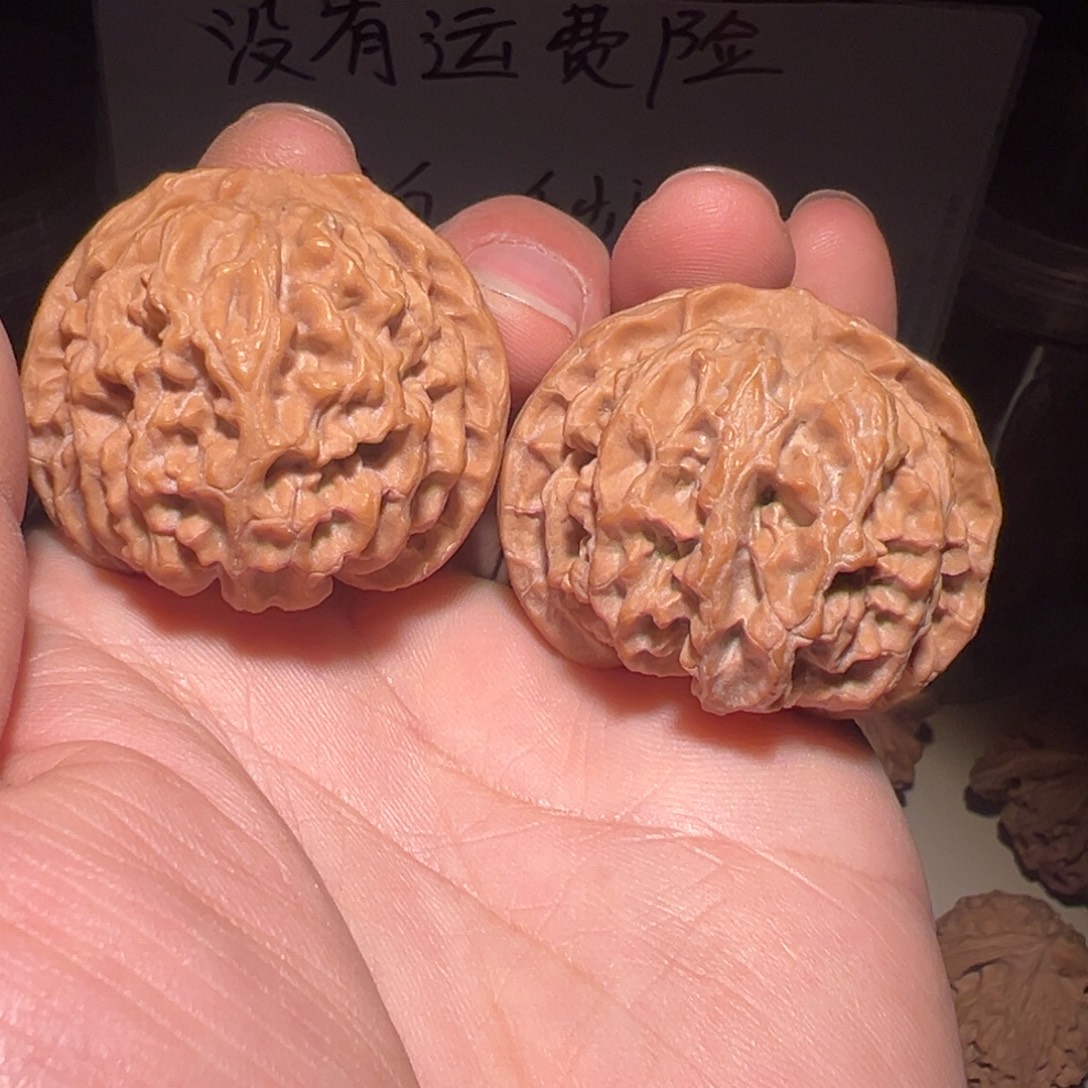 阳***把件桃核40尺苹果园