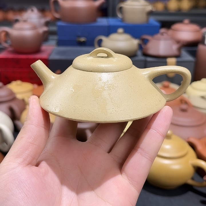 茶壶紫砂本绿合瓢120cc