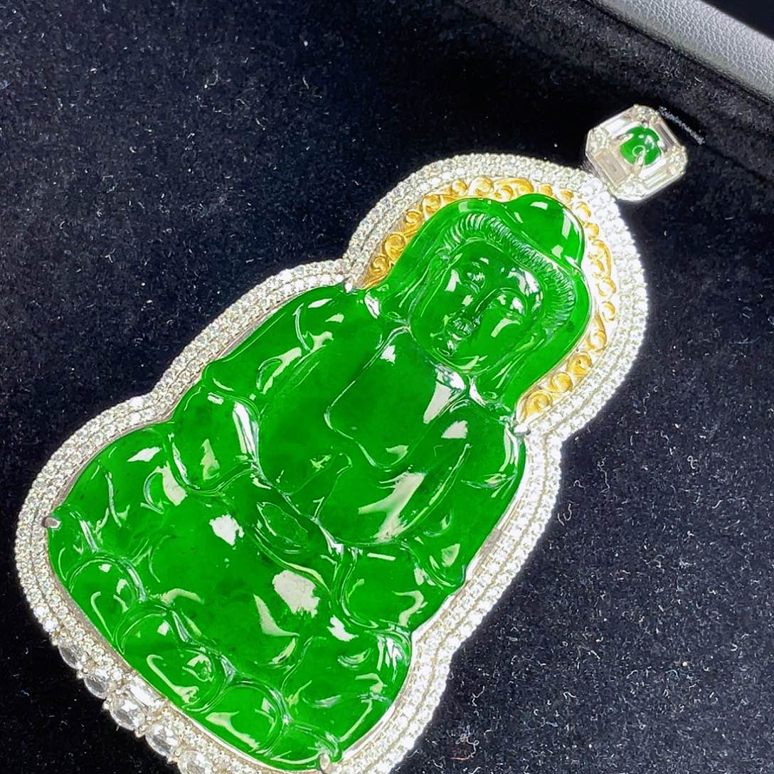 翡翠吊坠(不含链)未镶嵌