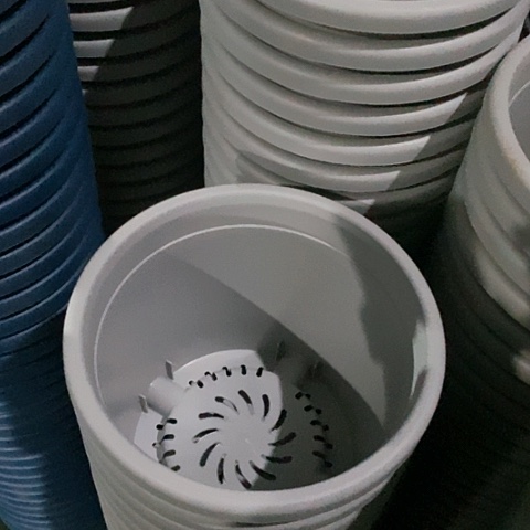 树脂四季3号灰白无托微瑕10个