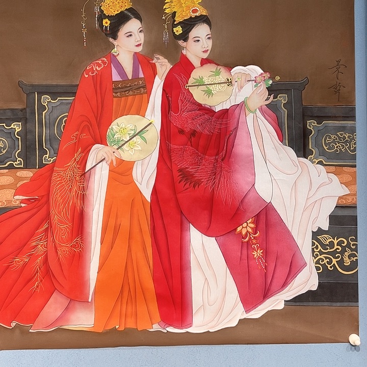 富****家精品国画精品作品