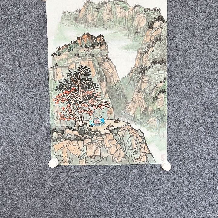 国画李也国画作品