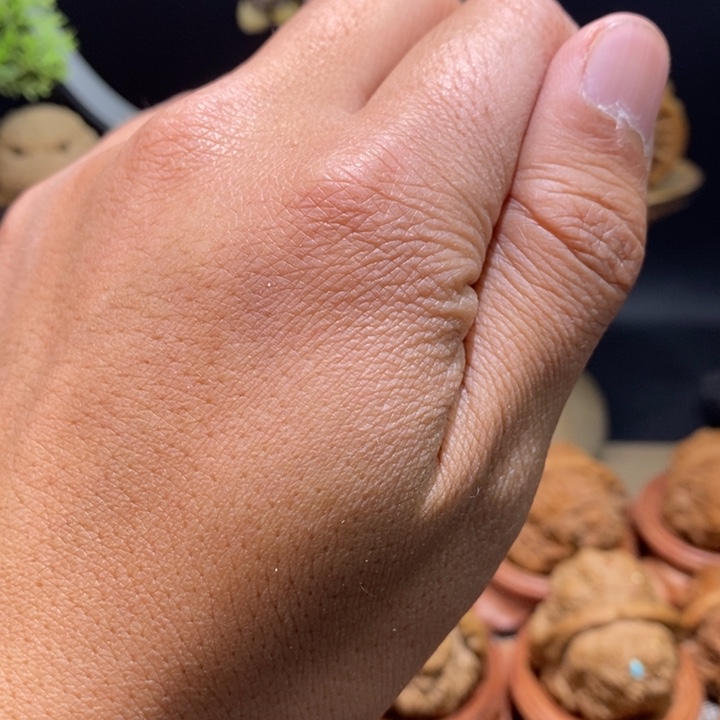 核桃把件金****村纯手工雕刻文玩核桃