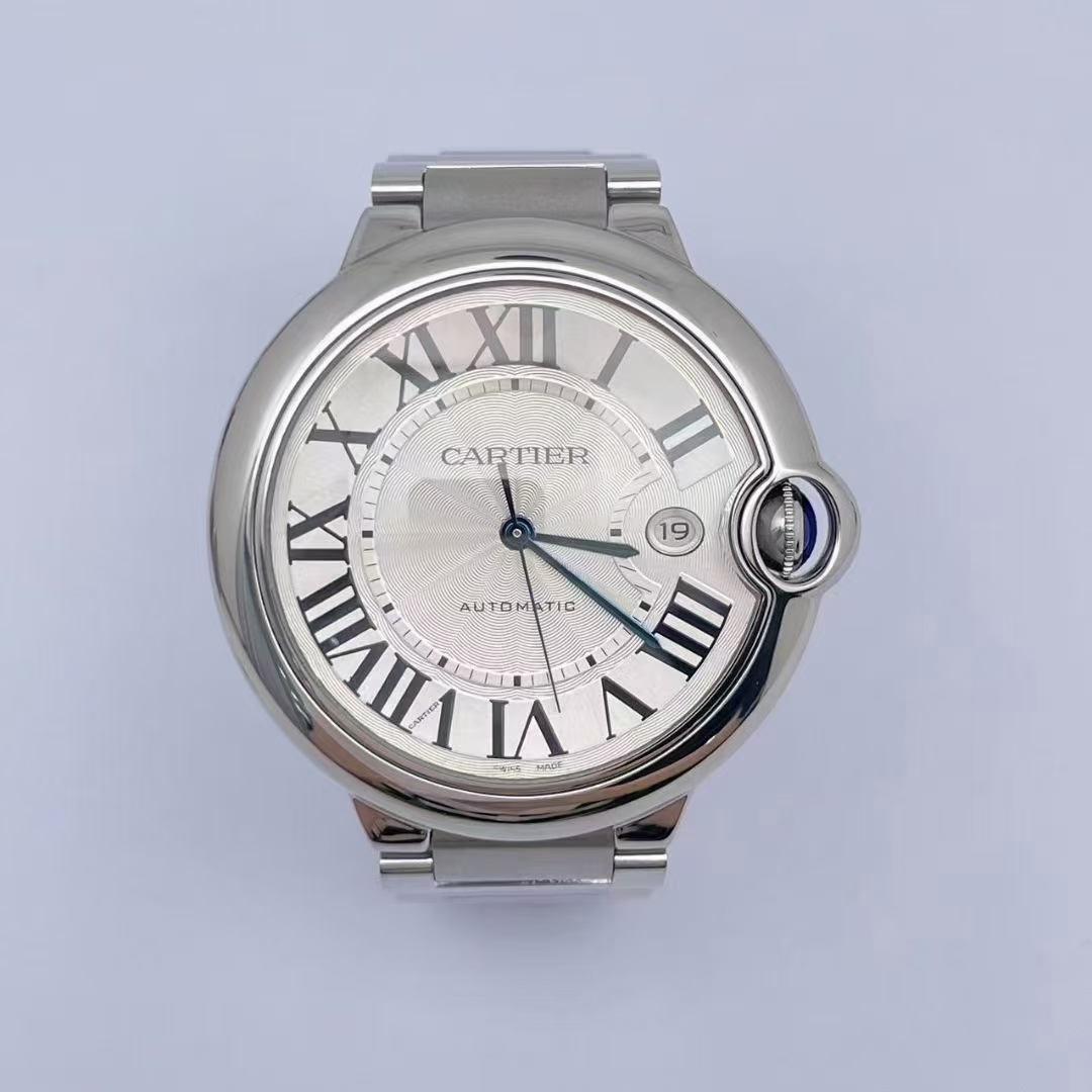 95新 Cartier/卡地亚 蓝气球系列/42表径/单表/W69012Z4