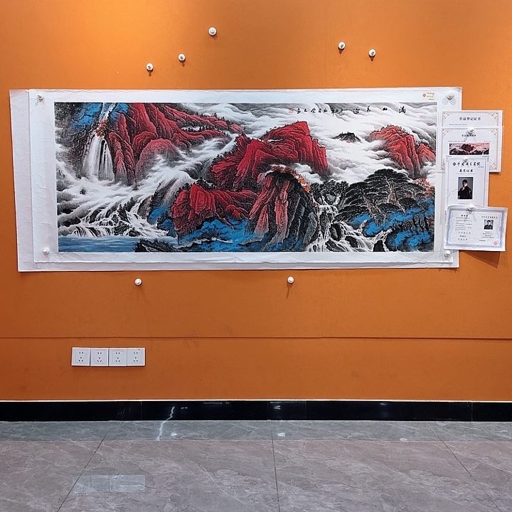 书法书法作品多次参加全国