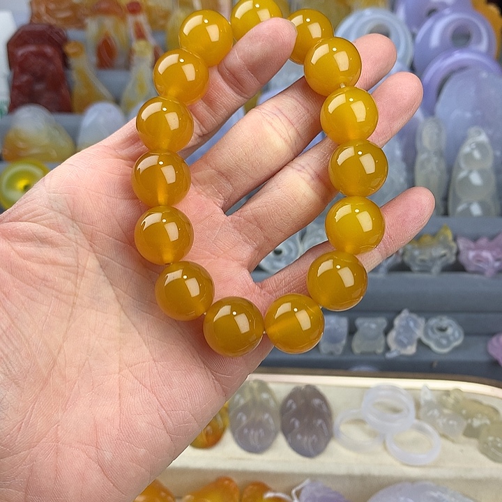 玛瑙/玉髓合金手链