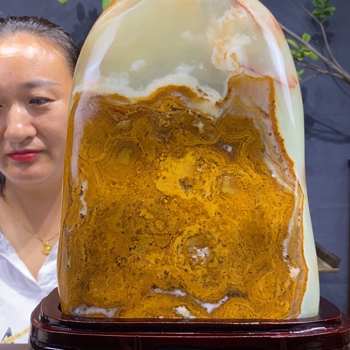 石材精品古青石摆件