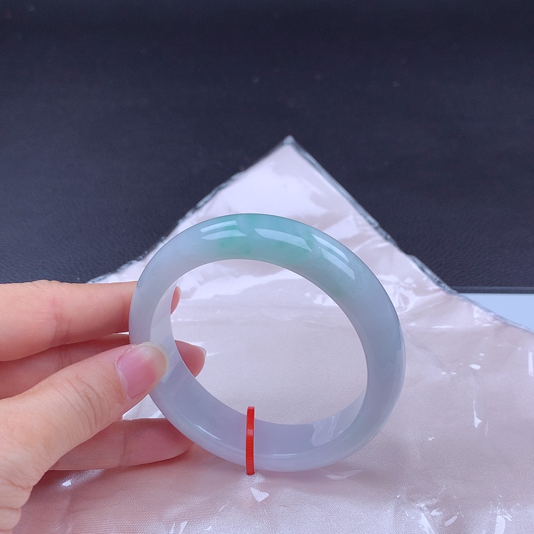 翡翠未镶嵌手镯嘟****举手镯001067