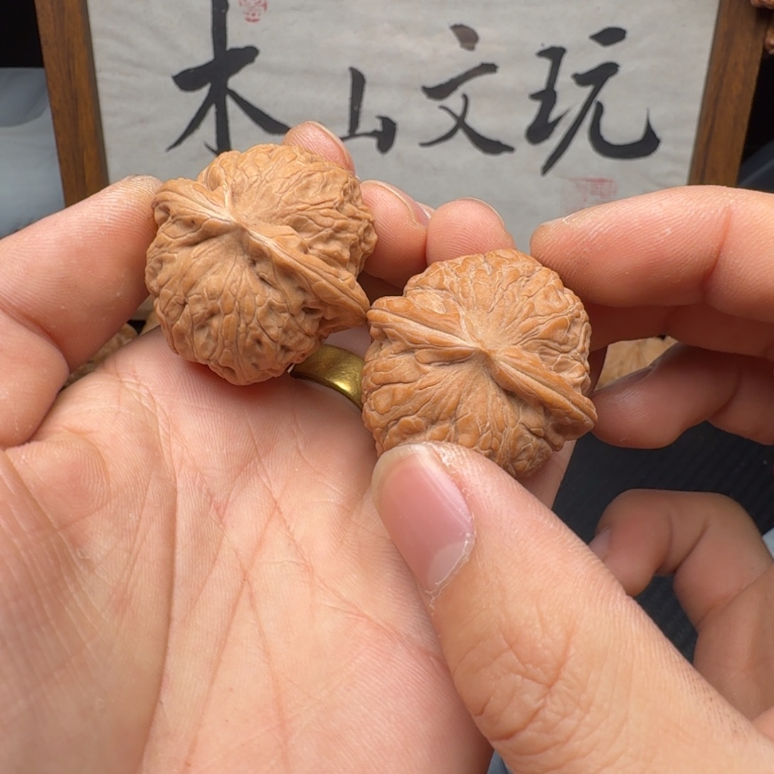 柒***伍文玩核桃吊坠37乾隆磨150