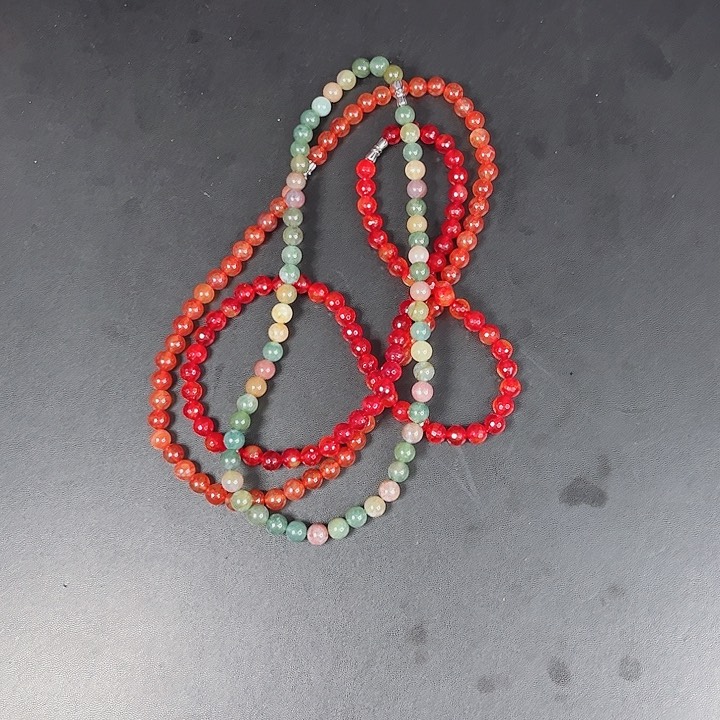 玛瑙项链未镶嵌T16项链随机发 发其一