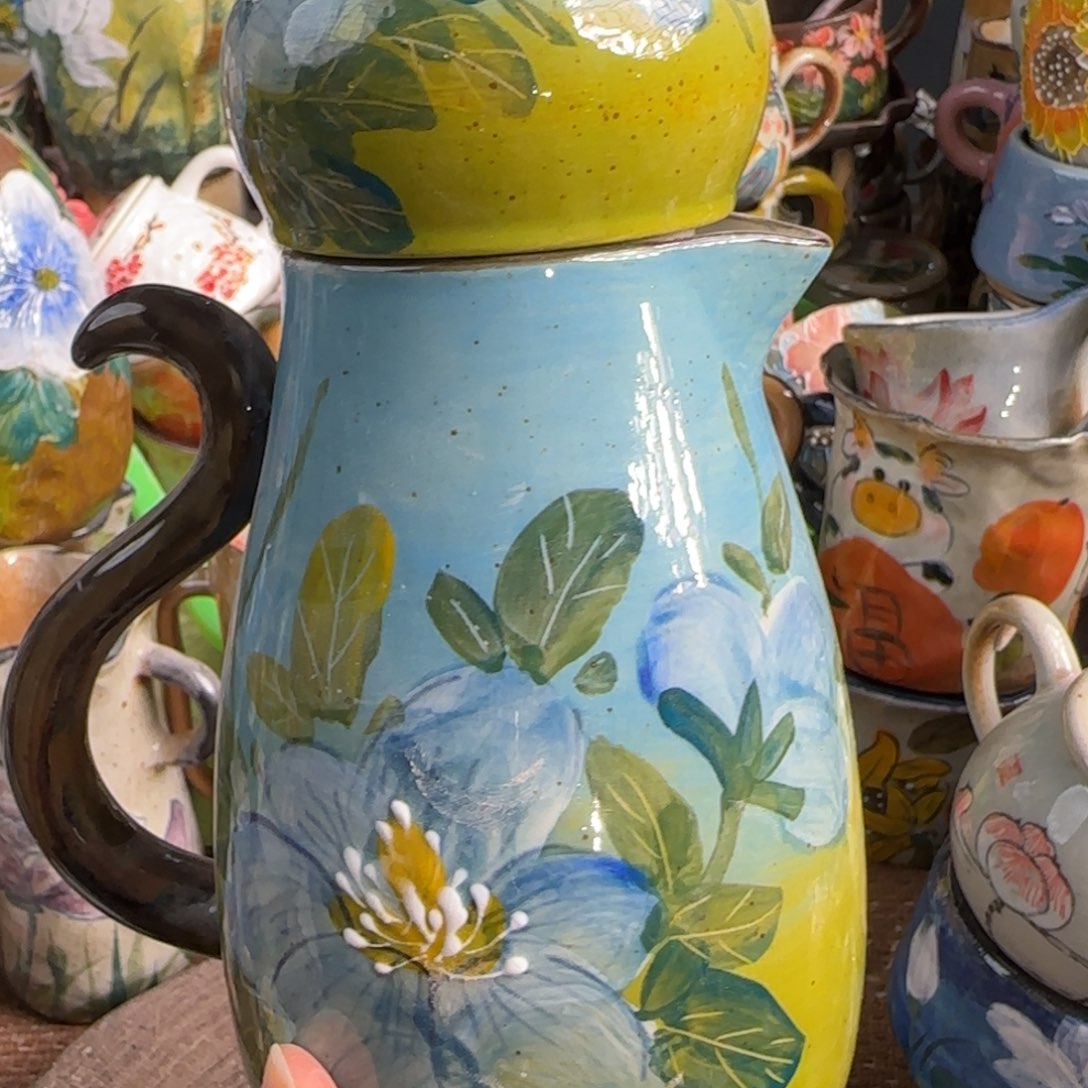 景德镇釉下彩陶瓷微瑕63