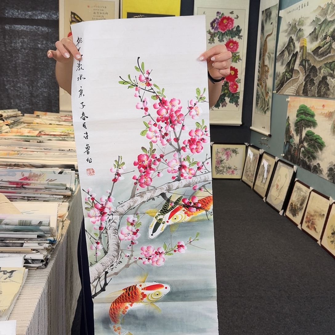 纯手绘国画作品作品
