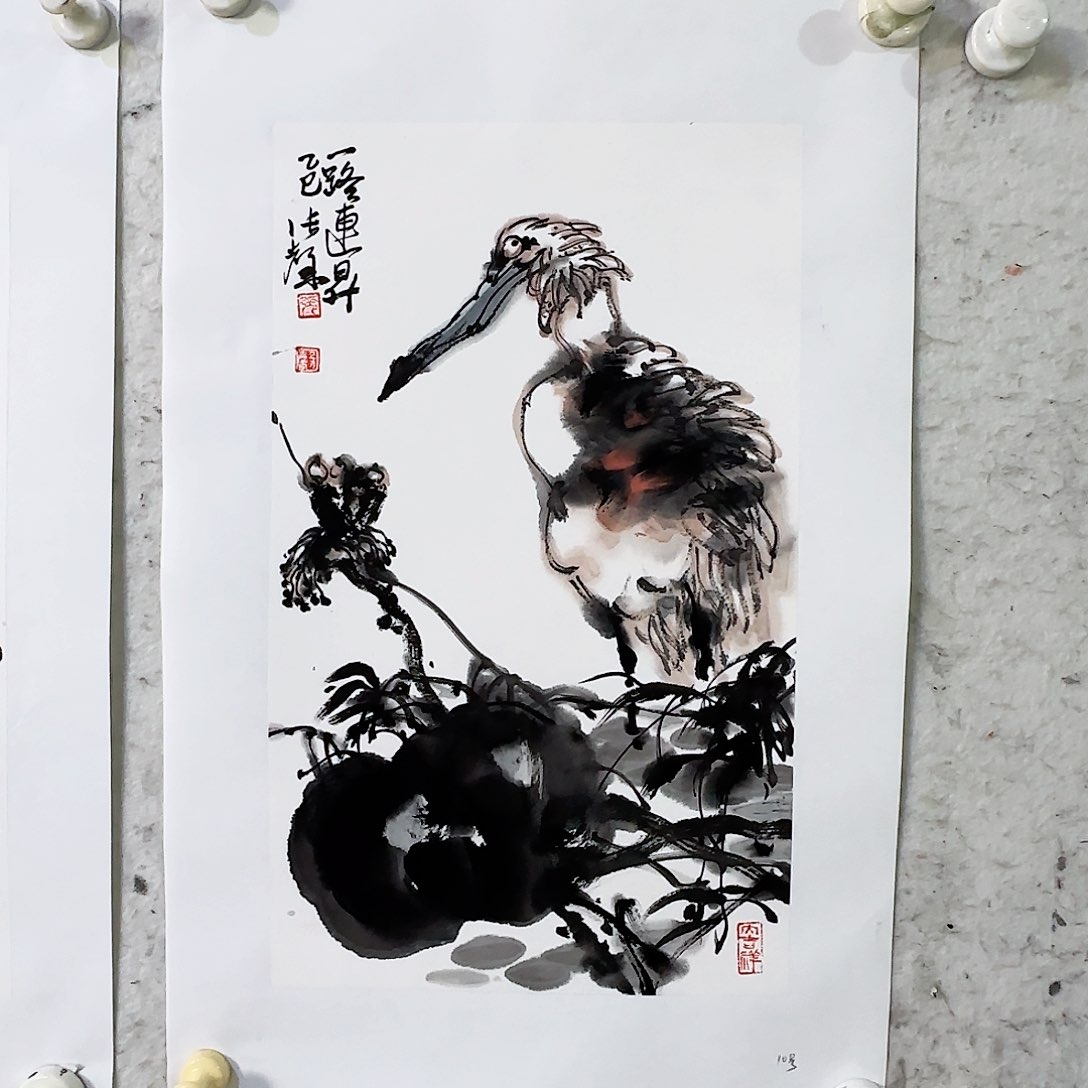 国画张馨老师作品