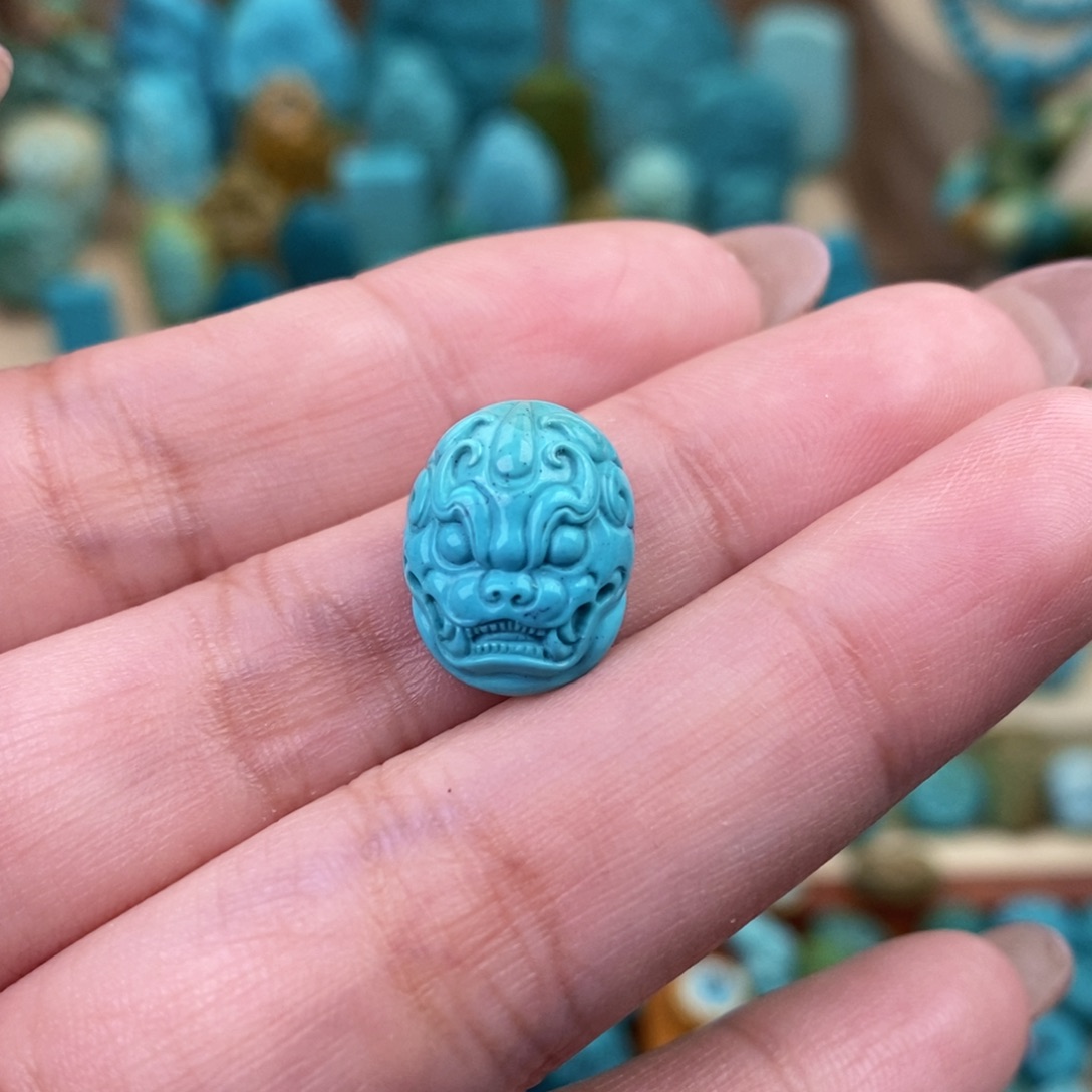 绿松石珠宝奇石未镶嵌