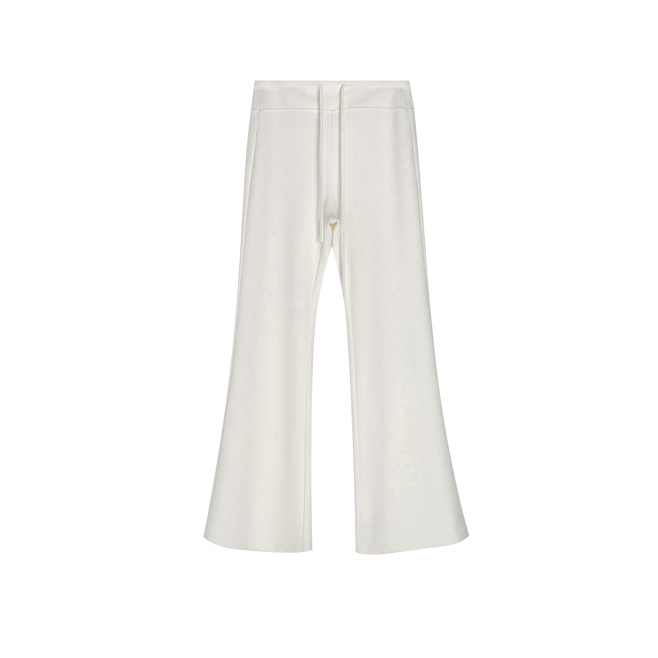 敏敏【宝藏裤】2025秋冬高腰舒适垂感微喇抽绳磨毛休闲裤