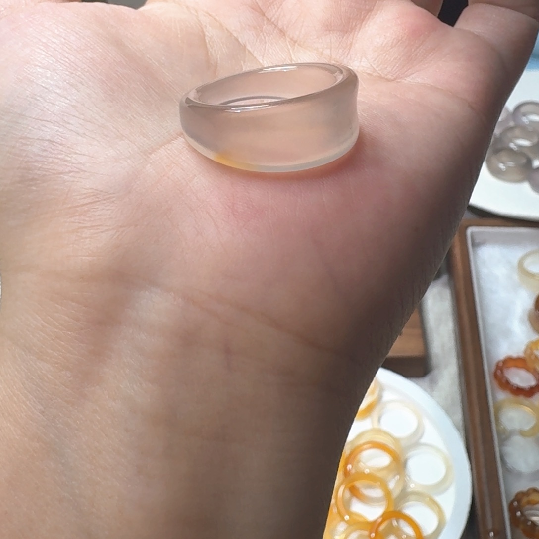 未镶嵌戒指玛瑙/玉髓509港21