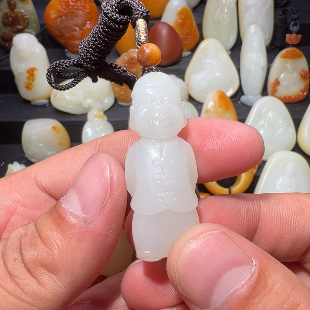 和田玉挂件未镶嵌李**森