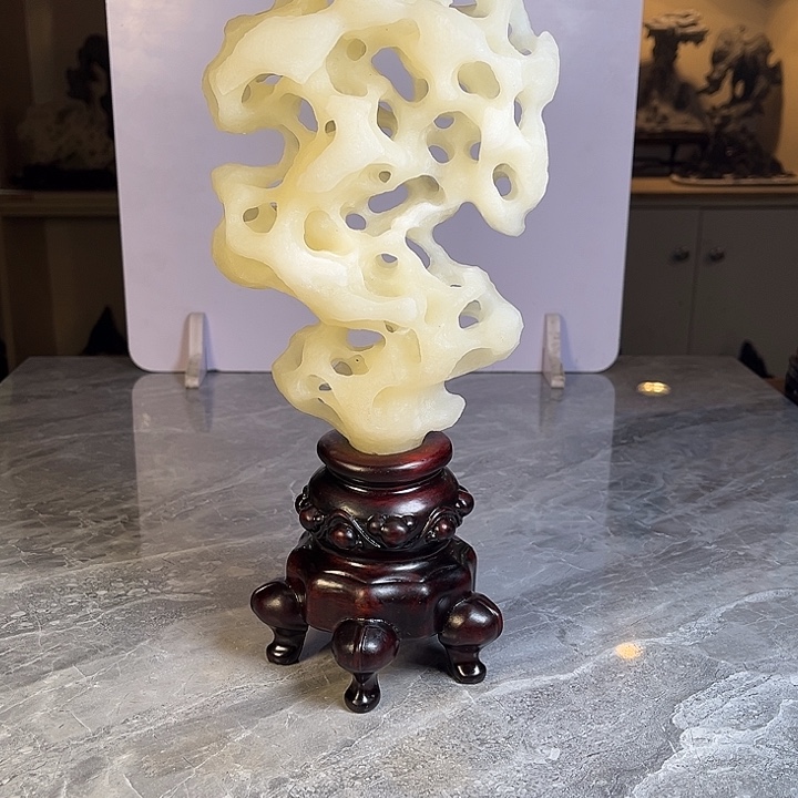 用***0奇石茶宠鱼缸文房摆件 