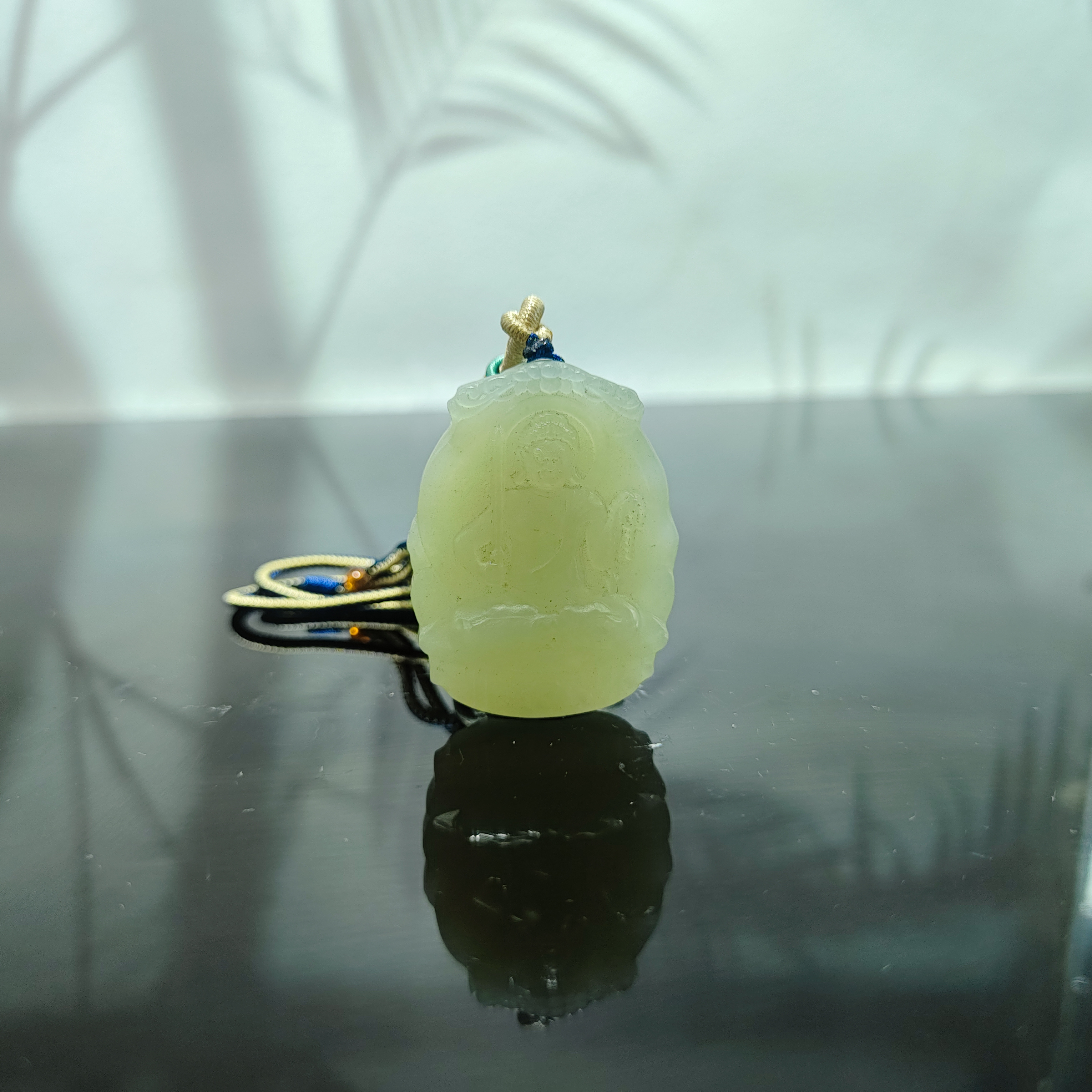 R和田玉不动明王吊坠（鸡）0946