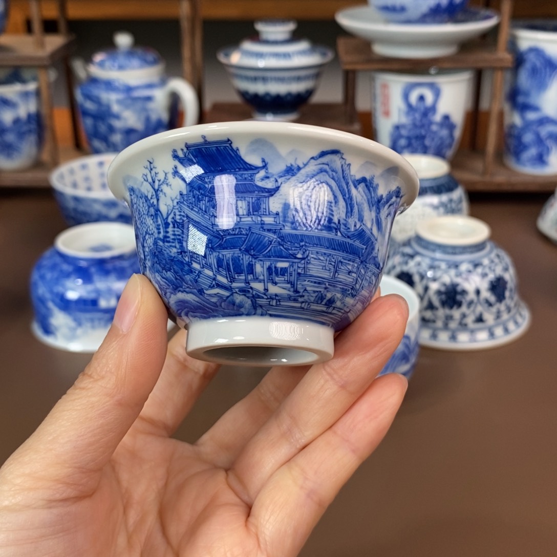 景德镇陶瓷手工手绘