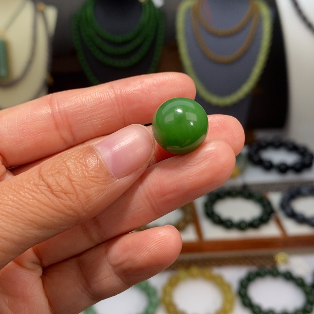 风***瞬和田玉未镶嵌吊坠(不含链)14