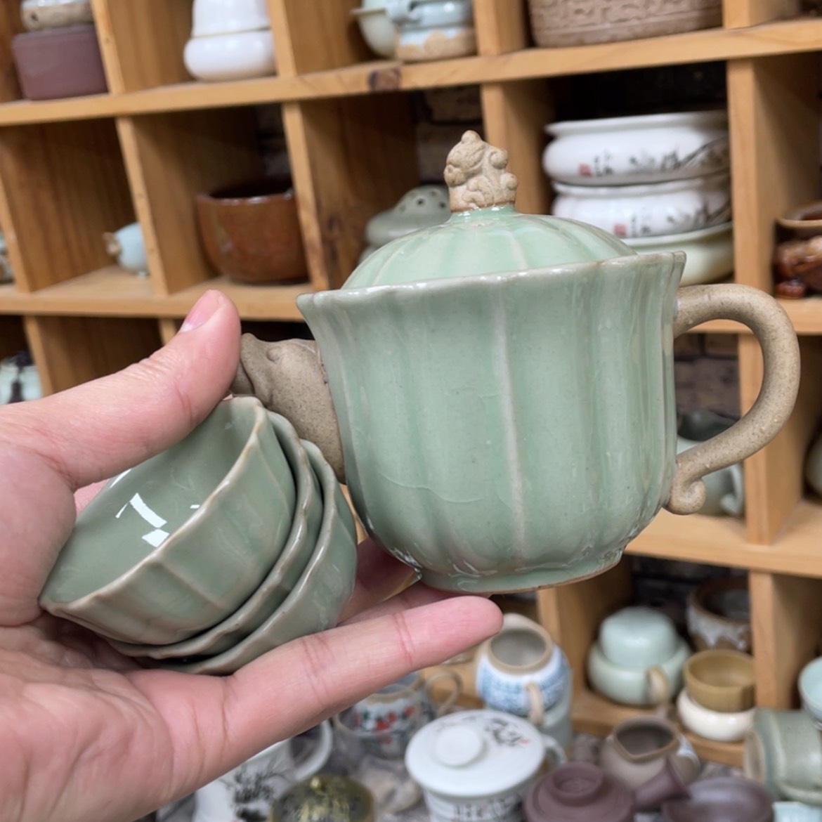 【闪购商品】壶老段烧陶瓷茶器！