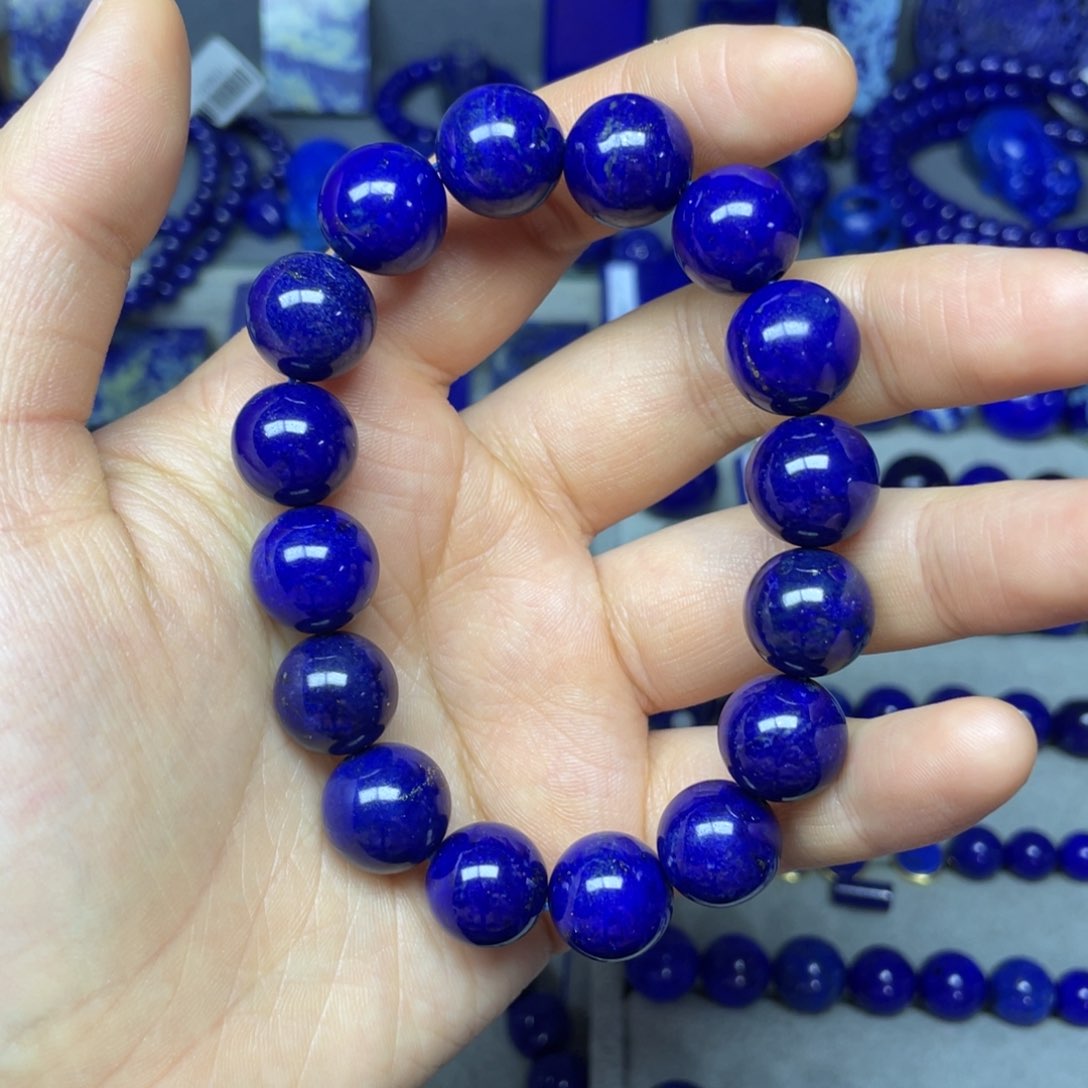 青金石手串13+未镶嵌