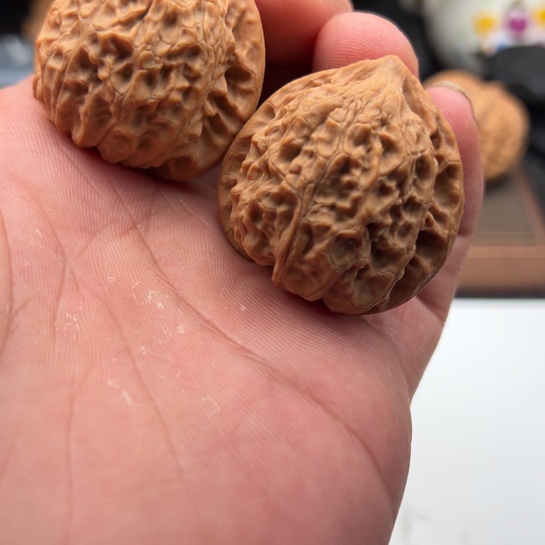 文玩核桃把件金牛38