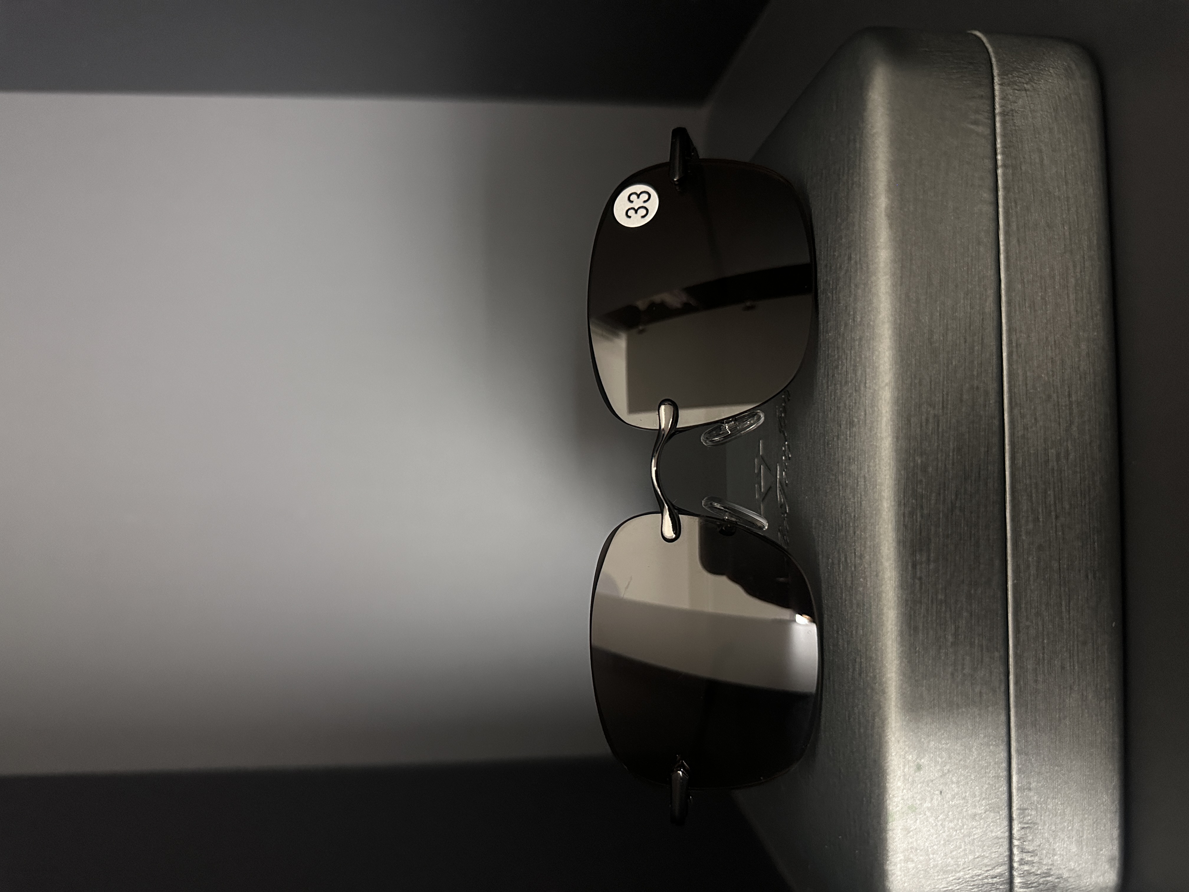 33纯天然水晶石头镜新款2025时尚大气防紫外线防刮耐磨清凉润眼