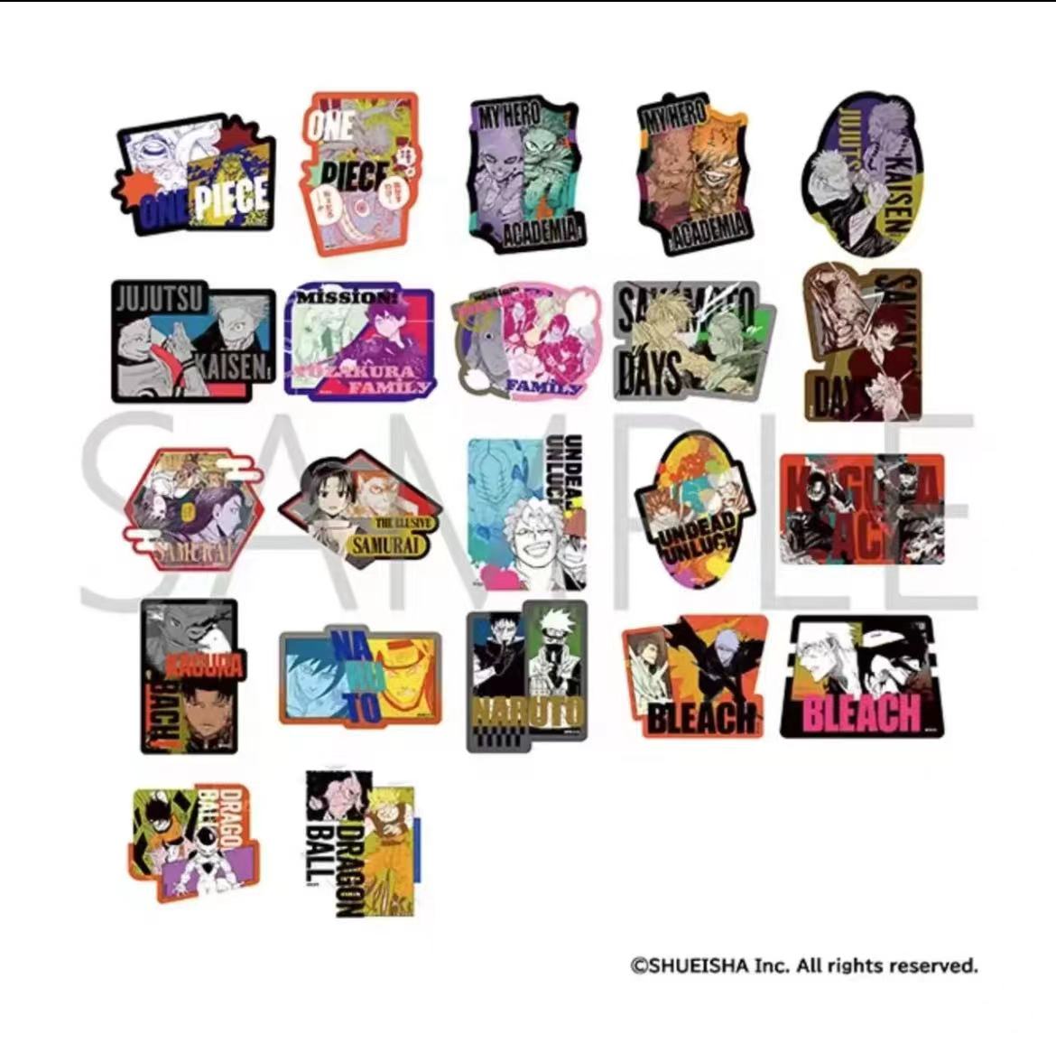 《红豆尼》JF25 多IP 混池 异形贴纸 盲盒 默认代拆