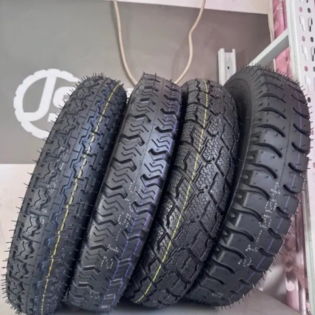 18号链接350-12三轮车真空胎全新加厚8层级防滑耐磨