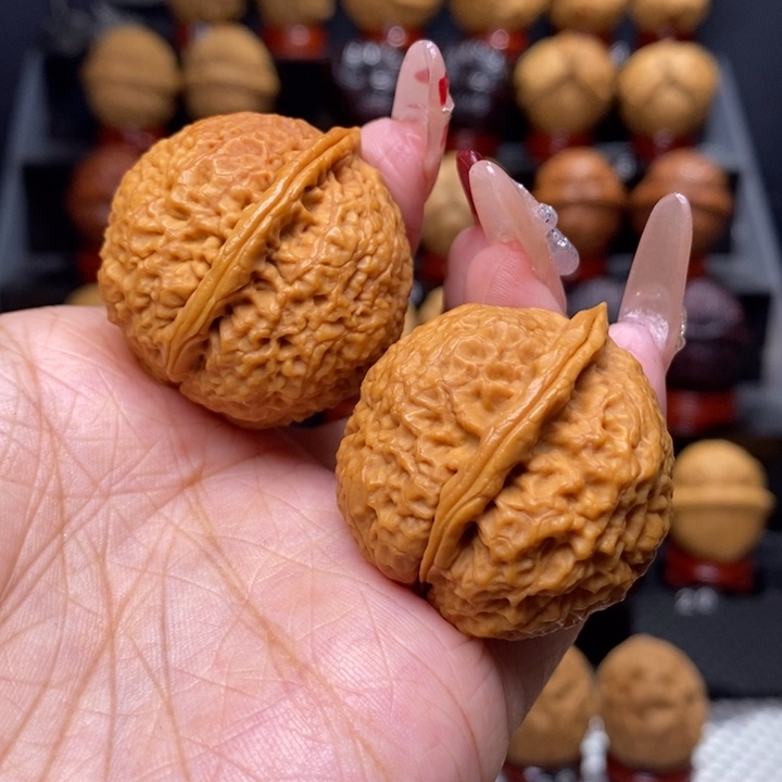 文玩核桃把件一道筋53号